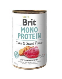 BRIT Monoproteininis tunas ir saldžiosios bulvės 400 g Monoproteininis tunas ir saldžiosios bulvės