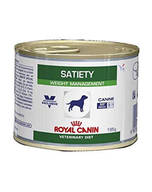 ROYAL CANIN Satiety Weight Management Canine 6 x 195 g drėgno ėdalo suaugusiems nutukusiems ir antsvorio turintiems šunims
