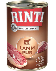RINTI Singlefleisch Lamb Pure 6x400 g monoproteinų ėrienos