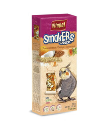 VITAPOL Smakers papūgoms nimfoms su apelsinais 2vnt.