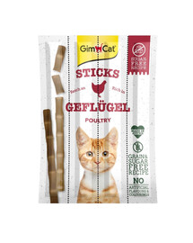 GIMCAT Sticks Poultry 10 vnt. paukštienos lazdelių