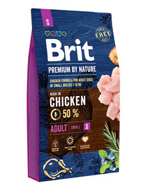 BRIT Premium By Nature Adult Small S Chicken 8 kg
