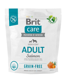 BRIT Care Grain-free Adult sausas maistas be grūdų su lašiša 1 kg