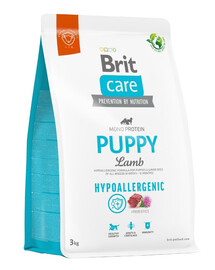 BRIT Care Hypoallergenic Puppy sausas maistas su ėriena 3 kg