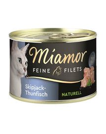 MIAMOR Feline Filets Dryžuotasis tunas savame padaže 156 g
