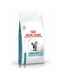 ROYAL CANIN VHN Cat Skin & Coat 2 x 400 g dietinis ėdalas jautrią odą turinčioms katėms