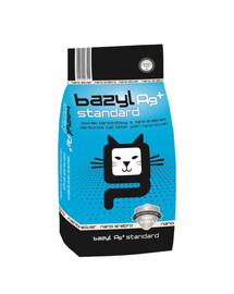 BAZYL Ag+ Standard 10 l bentonito kraiko su nanosidabru katėms