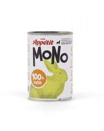 COMFY APPETIT MONO Monoproteinų maistas su triušiena 400 g