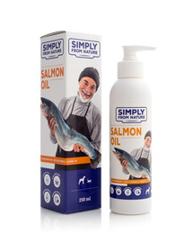 SIMPLY FROM NATURE Salmon oil Lašišų aliejus 250 ml