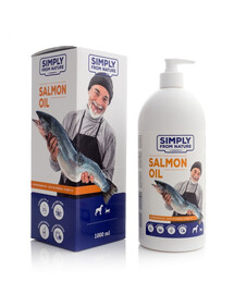 SIMPLY FROM NATURE Salmon oil Lašišų aliejus 1000 ml