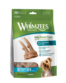 WHIMZEES Wege Horn dantų kramtukai S 24 vnt.