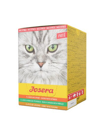 JOSERA Multipack paštetas 6x85g pašteto skonių mišinys katėms