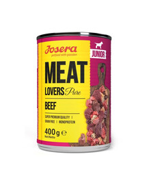 JOSERA Meat Lovers Junior Pure Jautiena šuniukams 400g