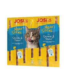 JOSERA JosiCat Meat Sticks lašišos ir upėtakio lazdelės katėms 35g