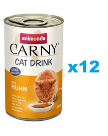 ANIMONDA Carny Cat Drink with Chicken 12x140 ml su vištiena