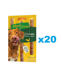 JOSERA JosiDog Meat Sticks vištienos lazdelės šunims 20x33g