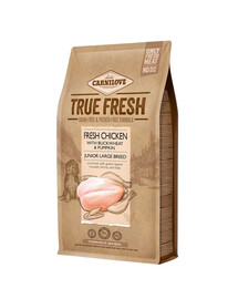 CARNILOVE True Fresh Chicken Junior Large breed didelių veislių šuniukams 4 kg