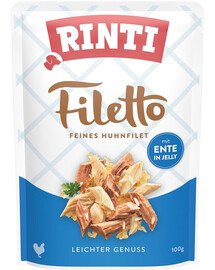 RINTI Filetto in Jelly Chicken&Duck saszetka w galaretce kurczak i kaczka 100 g