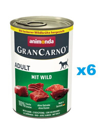 ANIMONDA GranCarno Adult šerniena 6x400g