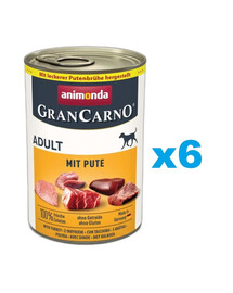ANIMONDA GranCarno Adult kalakutiena 6x400g