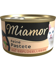 MIAMOR Pastete Poultry Liver 85g paštetas su vištienos kepenėlėmis