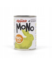 COMFY APPETIT MONO Monoproteinų maistas su triušiena 400 g