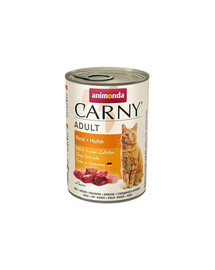 Animonda Carny Adult su jautiena ir vištiena 400 g