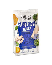 DOLINA NOTECI Premium Džiovintas menkės ėdalas šunims 9 kg