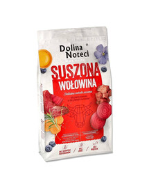 DOLINA NOTECI Premium Džiovinta jautiena šunims 9 kg