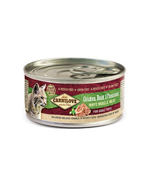 CARNILOVE Cat Vištiena, antis, fazanas 100 g
