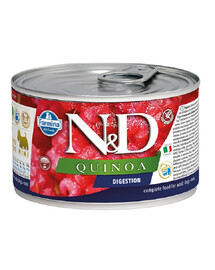 FARMINA N&D Quinoa Digestion Dog 140 g ėrienos šunims, turintiems virškinimo sutrikimų
