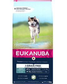 EUKANUBA Grain Free L Adult Aviena 12 kg suaugusiems didelių veislių šunims