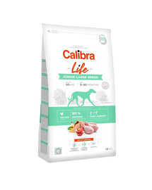 CALIBRA Dog Life Junior Large Breed Chicken 2,5 kg didelių veislių šuniukams vištiena