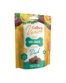 CALIBRA Dog Verve Crunchy Snack Fresh Duck 150 g Ančių skanėstai be grūdų