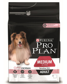 PURINA PRO PLAN MEDIUM ADULT Sensitive Skin 3kg