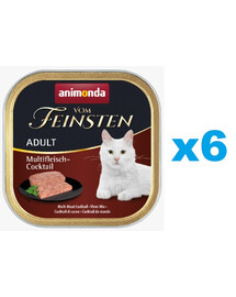 ANIMONDA Vom Feinsten Classic rinkinys mėsos miksas 6 x 100 g
