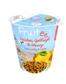 BOSCH Fruitees Paukštienos ir mangų dresiruokliai šunims 4 x 200 g