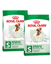 ROYAL CANIN Mini Adult 2x8kg sausas maistas suaugusiems mažų veislių šunims