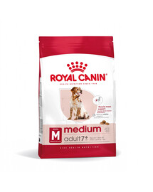 ROYAL CANIN Medium Adult 7+ sausas ėdalas suaugusiems 7-10 metų amžiaus, vidutinės veislės šunims 15 kg