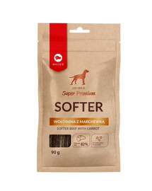 MACED Super Premium Softer Jautienos ir morkų skanėstas šunims 90g
