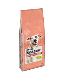 Purina Dog Chow Adult Sensitive su lašiša 14 kg