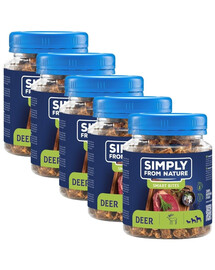 SIMPLY FROM NATURE Smart Bites su elniena  5x130 g
