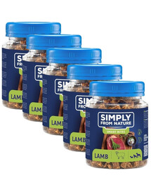SIMPLY FROM NATURE Smart Bites ėrienos dresiruokliai šunims 5x130 g