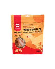MACED Triušio ausis su vištiena 500 g