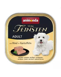 ANIMONDA Vom Feinsten Adult su  jautiena ir bulvėmis 150 g