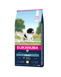 Eukanuba Adult Medium Breeds Chicken 15 kg