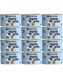 PAKA ZWIERZAKA Avienos drėgnas maistas 12x200 g