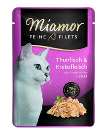 MIAMOR Feine Filets tunas ir vėžiai 12x100 g