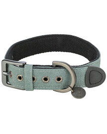 TRIXIE CityStyle medvilninė antkaklsi šunims XS-S: 25-32 cm/25 mm, šalavijas, plati