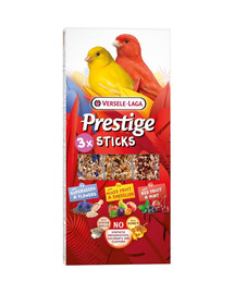 VERSELE-LAGA Prestige Sticks 3 skirtingos kolbos kanarėlėms 90g